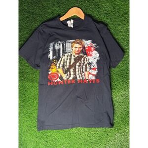 Hunter Hayes 2014 We're Not Invisible Tour Shirt Mens Medium Black Concert Tee